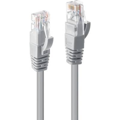 Lindy Пач кабел LINDY 48004, U/UTP, Cat. 6, 3m, сив (48004)