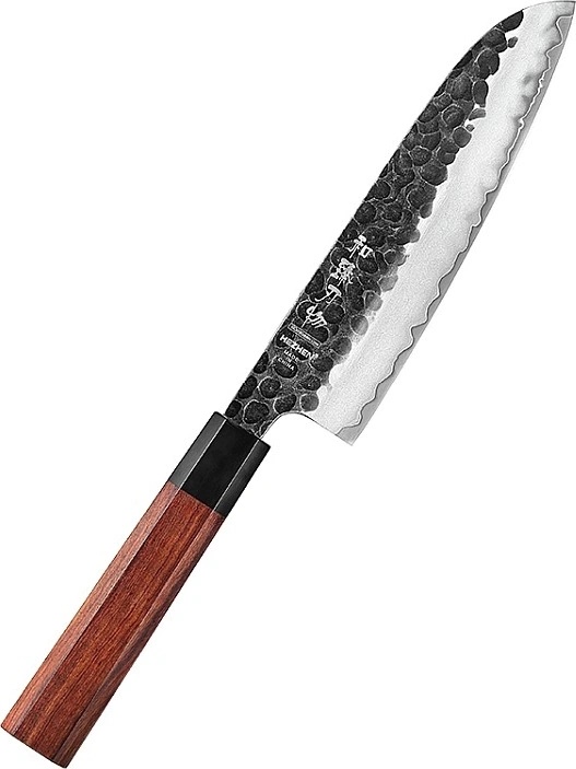 XinZuo Santoku nůž HEZHEN PM8S 7''