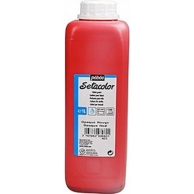 Pébéo Setacolor opaque barvy na textil 1 l 80 red