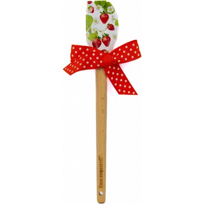 ALVARAK Stěrka kuchyňská 21 cm, silikon/dřevo, jahody