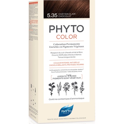 PHYTO Phytocolor Боя за коса Châtain Clair Chocolate, 5.35
