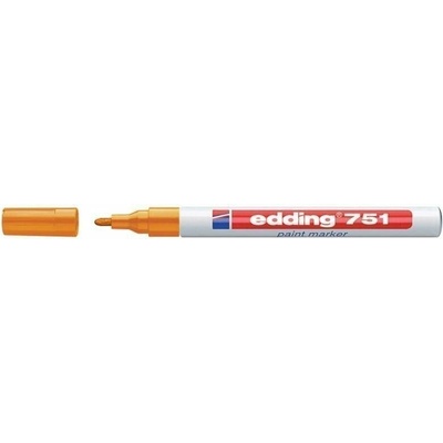 Edding Lakový popisovač 751 - oranžový