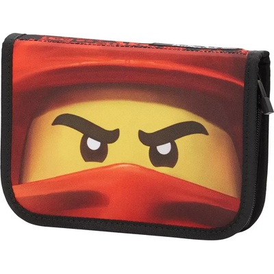 LEGO® Ученически несесер със съдържание LEGO NINJAGO Red