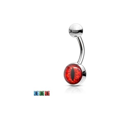 Piercingate piercing do pupíku oko PBK00178 červená 5/