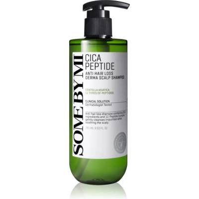 Some By Mi Cica Peptide Derma Scalp Shampoo укрепващ шампоан против косопад с успокояващ ефект 285ml