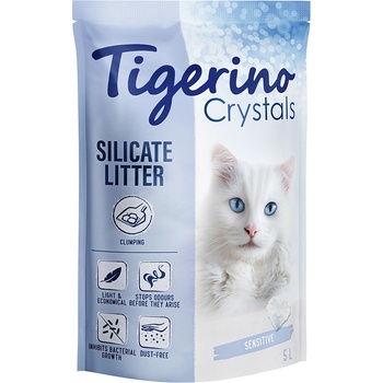 Tigerino Crystals hrudkující Sensitive bez vůně 5 l