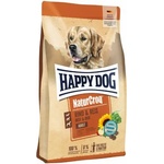 Happy Dog Natur Croq Beef & Rice - храна за кучета от всички породи, с говеждо, ориз и зеленчуци, 15 кг, Германия - 60517