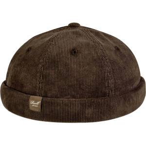 Reell Шапка с козирка Reell Docker Cap - Dark Brown Cord - размер One Size (204-8662-0811)
