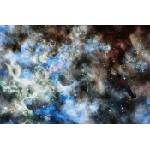 DIMEX ART Флизелинов фототапет цветен дълбок космос 375 x 250 см