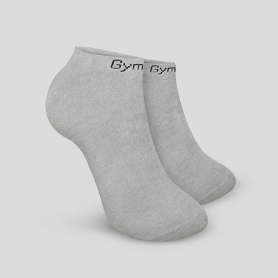 GymBeam ponožky Ankle Socks 3Pack Grey šedá – Zboží Dáma