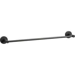 BALNEO Единична поставка за кърпа Balneo Qube, Gun Metal мат, 60 см (M0301070103)