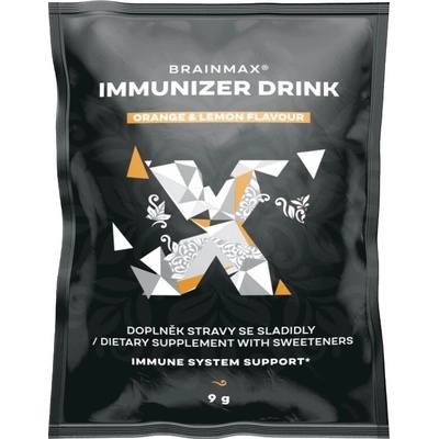 BrainMax Immunizer Drink Pomaranč citrón 9 g