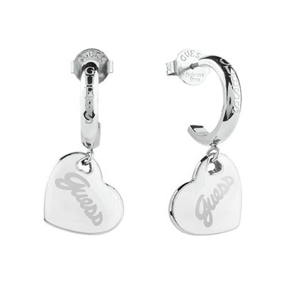Guess Náušnice Vintage Silver 5151 JUBE05151JWRHWHT/U
