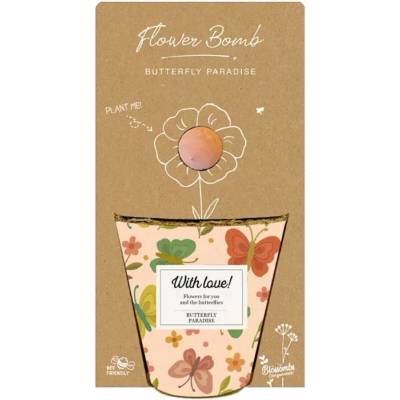 Blossombs Semínková bomba s květináčem - Motýlí ráj (1 ks)