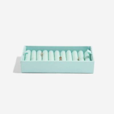 Stackers přihrádka na prstýnky Mint Ring Roll tyrkysová 73584