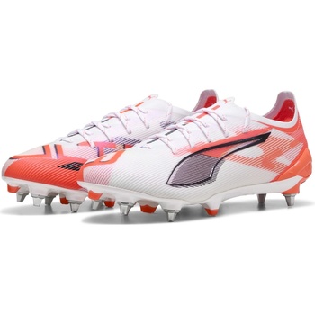 Image 1 of PUMA Футболни бутонки Puma Ultra 5 Ultimate Adults Soft Ground Football Boots - White/Red