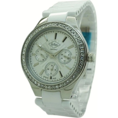 Lee Cooper Елегантен дамски часовник с кристали Swarovski и керамична верижка Lee Cooper LC-1406L