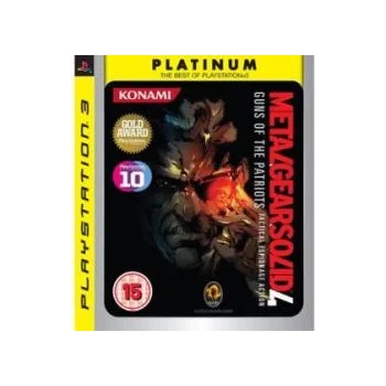 Konami Metal Gear Solid 4 [Platinum] (PS3)