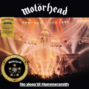 Motörhead - No Sleep 'Til Hammersmith (50th Anniversary) (Poster) (Yellow & Black Coloured) (LP) (4099964134957)