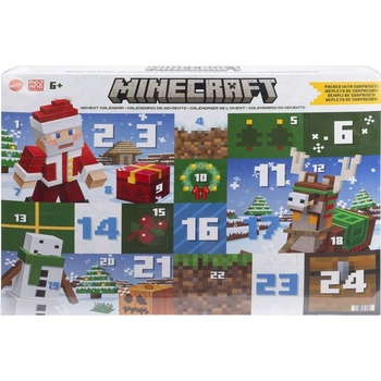 Mattel Minecraft Adventní kalendář 2024 HXM86