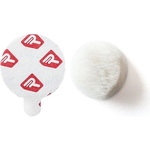 Rycote Комплект ветробрани и лепенки Rycote - 066308, бял (RYC066308)