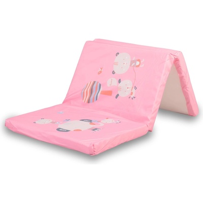 Moni - Сгъваем матрак 120 х 60 см - розов