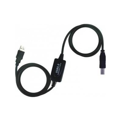 PremiumCord USB Cable PremiumCord USB-A - 20 m Black (ku2rep20ab)