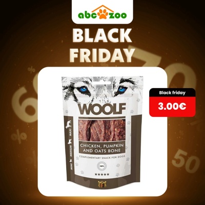 Woolf large chicken, pumpkin, oats bone 100 g