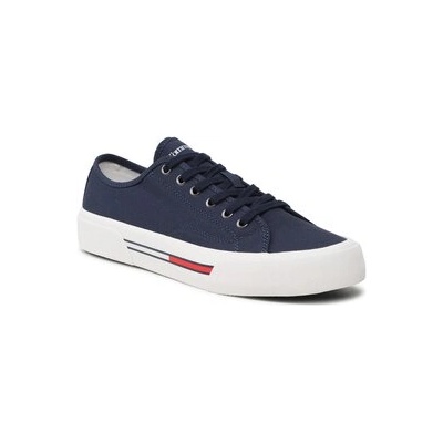 Tommy Jeans Гуменки Canvas Sneaker EM0EM01299 Тъмносин (Canvas Sneaker EM0EM01299)