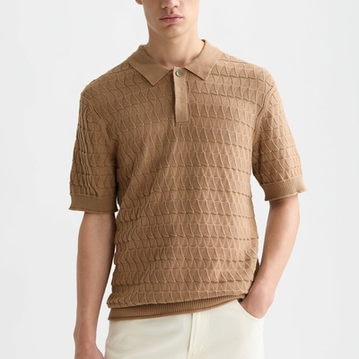 Scotch & Soda Pointelle Knitted Polo