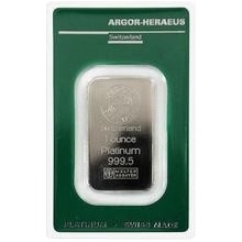 Argor-Heraeus platinový slitek 1 oz