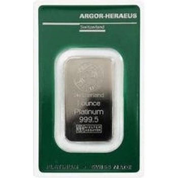 Argor-Heraeus platinový slitek 1 oz