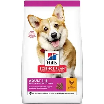 Hill's Храна за куче Dog Adult Small&Mini - с пилешко за дребни породи (HA2112ASMC0.3)