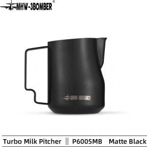 Mhw-3bomber - Turbo Milk Pitcher - Matt Black - 450ml