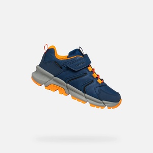 GEOX Тъмносини детски кецове Geox Flexyper Plus Geox | Sin | Момчешки | 36