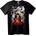 NOONEBRAND Тениска One Piece Luffy и Шанкс - XL, Black