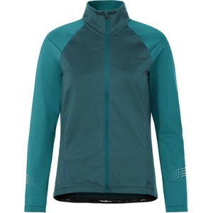Vaude Дамска фланелка с дълъг ръкав за колоездене Vaude Women's Posta L/S Tricot III Cycling jersey - Dark Fjord Green - размер 36 (EU) (156-2696-0311)