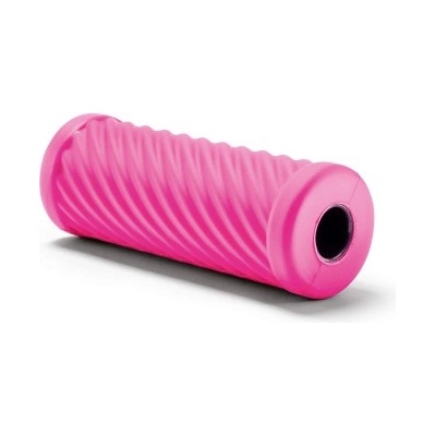 PINO Мини фасциален тренировъчен валяк с вълни, розов