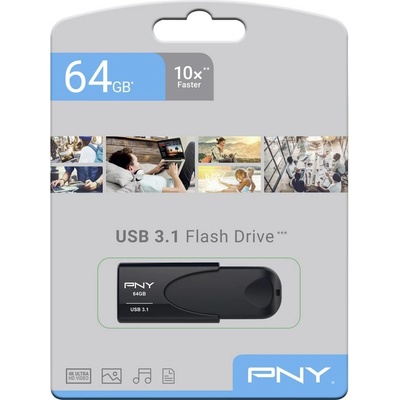 PNY Attaché 4 3.1 64GB FD64GATT431KK-EF