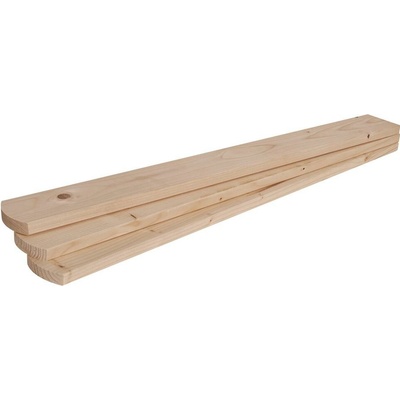 Dřevocentrum CZ, a.s. Smrková plotovka 18 x 90 x 1000 mm oblá