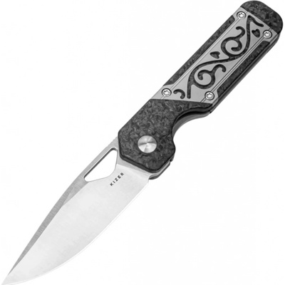 Kizer Frame Lock Mini Militaw Jonathan Styles Ki3634SA4