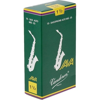 Vandoren Платък за Алт саксофон Vandoren Java SR2615, Размер 1.5 (SR2615)