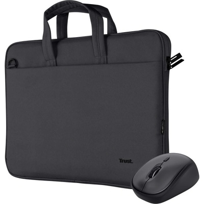 TRUST Sada brašna na notebook 16" Notebook Bag + Bezdrátová Myš, černá 24988