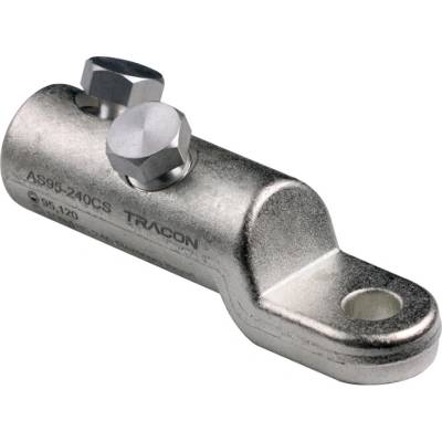 Tracon Šrubovacie káblové oko hliníkové s trhacími skrutkami 95-240mm2 neizolované AS95-240CS
