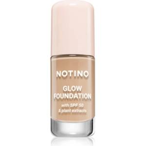 Notino Glow Foundation With SPF 50 & Plant Extracts озаряващ фон дьо тен SPF 50 03 Light Neutral 30ml