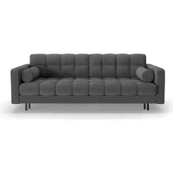 Cosmopolitan Design Тъмносив разтегателен диван с място за съхранение от букле 222 cm Bali - Cosmopolitan Design (COS_3SF_101_F1_BALI3)