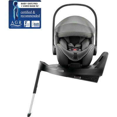 BRITAX RÖMER Baby-Safe Pro Vario Base 5Z Bundle Style 2025 Mineral Grey