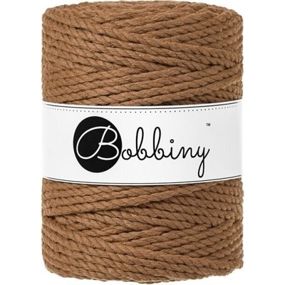 Bobbiny 3PLY Macrame Rope 5 mm 100 m Caramel Špagát