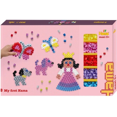 Hama Maxi Giant Gift Box With 900 Beads And 3 Pegboards (388717)