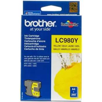 Brother ГЛАВА ЗА BROTHER MFC 250C/290C/DCP 145C/165C - Yellow - PN LC980Y (LC-980Y) (201BRALC 980Y)